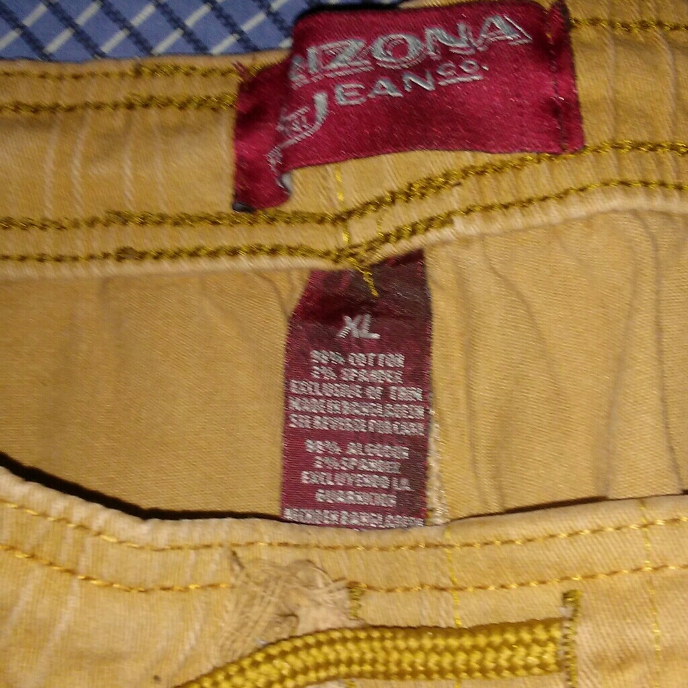Men's twill joggers (elastic at bottom)